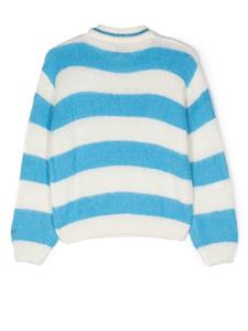 MC2 Saint Barth Kids Gestreepte trui - Blauw