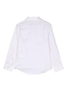 eleventykids Eleventy Kids Gestreept shirt - Wit