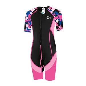 BECO-SEALIFE wetsuit shorty | roze |