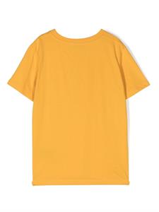 balmainkids Balmain Kids T-shirt met logoprint - Oranje