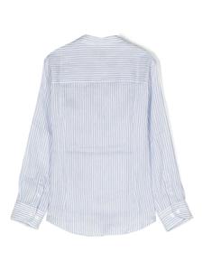 faykids Fay Kids Kraagloos shirt - Blauw