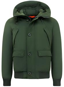Warren Webber Winterjas kort met capuchon