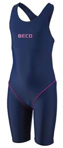 BECO badpak | donkerblauw/roze |