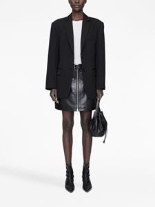 aninebing ANINE BING Leren rok - Zwart