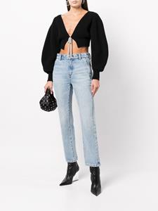 Alexander Wang Vest met V-hals - Zwart