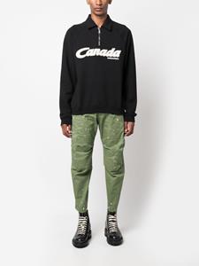 DSQUARED2 Sweater met logoprint - Zwart