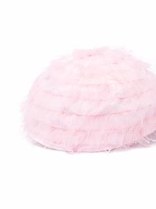 Monnalisa Honkbalpet met ruches - Roze
