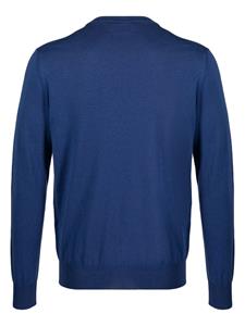 Ballantyne Fijngebreide trui - Blauw