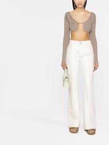 Jacquemus Cropped vest - Beige