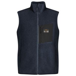 Lundhags  Flok Wool Pile Vest - Wollen bodywarmer, blauw