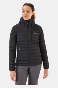 Rab Infinity Microlight Donsjas Dames Zwart