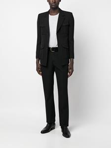saintlaurent Saint Laurent Sweater met korte mouwen - Grijs