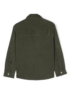 goldengoosekids Golden Goose Kids Ribfluwelen shirt - Groen