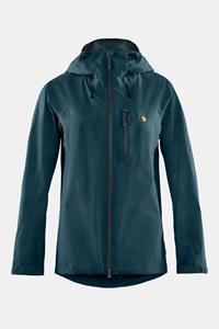 Fjällräven Bergtagen Lite Eco-Shell Jas Dames Marineblauw