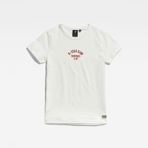 G-Star RAW Meisjes T-Shirt Originals - Wit - meisjes
