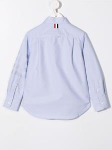 thombrownekids Thom Browne Kids Gestreept shirt - Blauw
