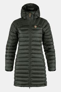 Fjällräven Snow Flake Parka Dames Donkergroen/Geen Kleur