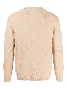 Ballantyne Getextureerde trui - Beige