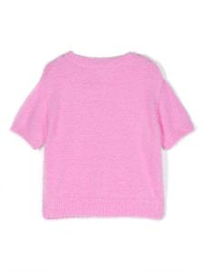 Miss Grant Kids Top met ronde hals - Roze