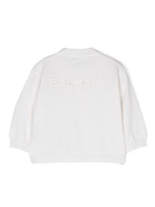 Balmain Kids Gebreid vest - Wit