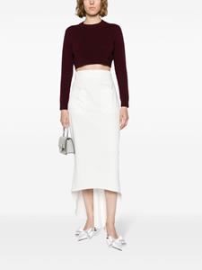 Prada Midi-rok - Wit