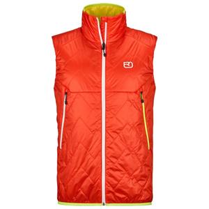 Ortovox  Swisswool Piz Vial Vest - Wollen bodywarmer, rood