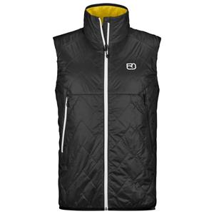 Ortovox  Swisswool Piz Vial Vest - Wollen bodywarmer, zwart/grijs