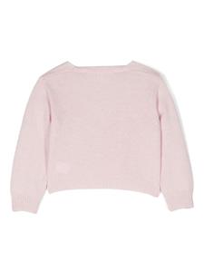 mariellaferrari Mariella Ferrari Gebreid vest - Roze