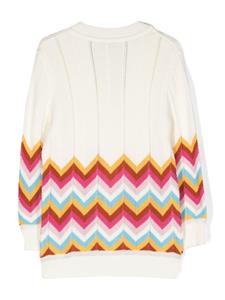 missonikids Missoni Kids Vest met V-hals - Beige