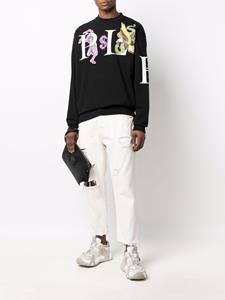 philippplein Philipp Plein Sweater met print - Zwart