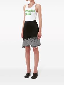 jwanderson JW Anderson Asymmetrische maxi-rok - Zwart