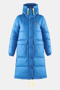 Fjällräven Expedition Long Down Parka Dames Lichtblauw