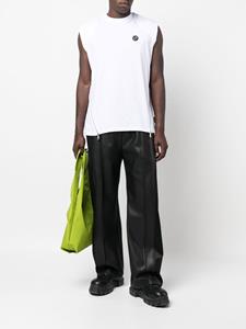 philippplein Philipp Plein Gewatteerde bodywarmer - Wit