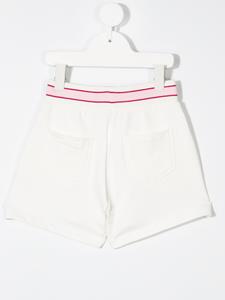 Monnalisa Trainingsshorts met print - Wit