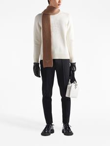Prada Kasjmier trui - Wit