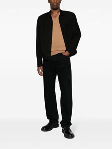 John Smedley V-neck fine-knit jumper - Bruin