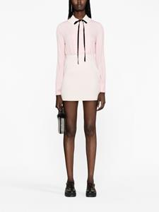 alessandrarich Alessandra Rich High waist mini-rok - Beige