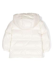 monclerenfant Moncler Enfant Donsjack met capuchon - Wit