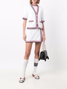 Thom Browne Rok met stippen - 100 WHITE