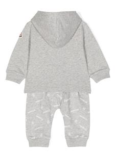monclerenfant Moncler Enfant Trainingspak met logoprint - Grijs