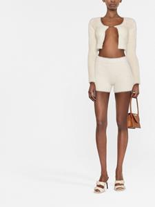 Jacquemus La Maille Neve Manches Longue vest - Beige