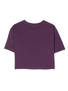 Dkny Kids T-shirt met logopatch - Paars