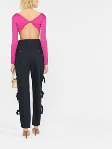 Jacquemus Cropped vest - Roze