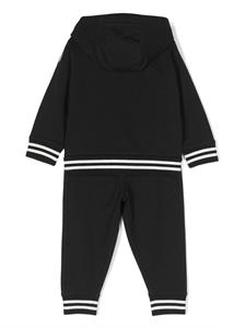 monclerenfant Moncler Enfant Trainingspak met logoprint - Zwart