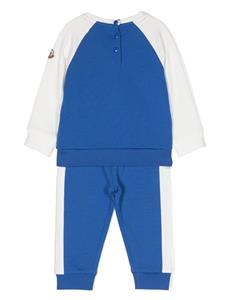 Moncler Enfant Trainingspak met logoprint - Blauw