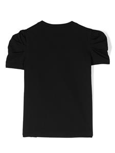 dsquared2kids DSQUARED2 KIDS T-shirt met logoprint - Zwart