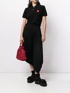 commedesgarçonsplay Comme Des Garçons Play Poloshirt met logopatch - Zwart