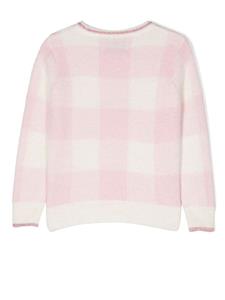 mc2saintbarthkids MC2 Saint Barth Kids Trui met ronde hals - Roze