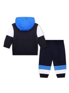 bosskidswear BOSS Kidswear Trainingspak met colourblocking - Blauw