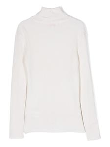 puccijunior PUCCI Junior Trui met intarsia logo - Beige